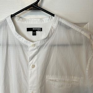 Murano slim fit long sleeve button down size L